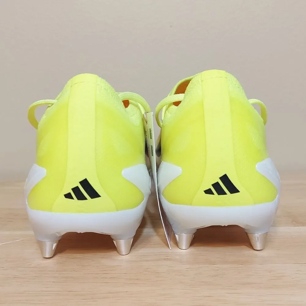Adidas X Crazyfast.1 SG Elite Soccer Cleats Yellow IF0665 Men's Size 7.5